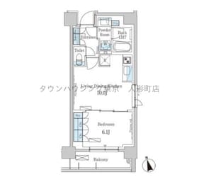 パークアクシス日本橋兜町の物件間取画像